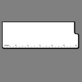 6" RULER W/ 1/2"x3" Rectangle